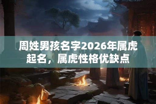 周姓男孩名字2026年属虎起名,属虎性格优缺点 周姓男孩名字2026年属虎起名,属虎性格优缺点