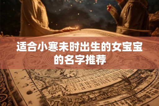 适合小寒未时出生的女宝宝的名字推荐