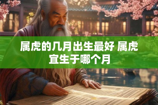 属虎的几月出生最好 属虎宜生于哪个月