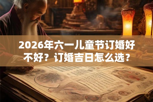 2026年六一儿童节订婚好不好？订婚吉日怎么选？