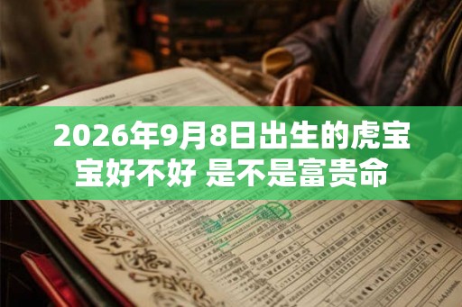 2026年9月8日出生的虎宝宝好不好 是不是富贵命 2026年9月8日出生的虎宝宝好不好 是不是富贵命