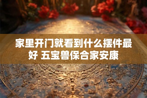 家里开门就看到什么摆件最好 五宝兽保合家安康