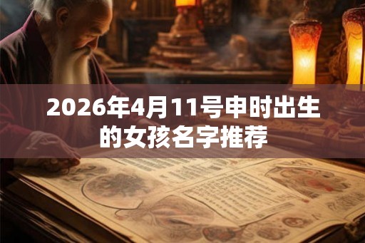 2026年4月11号申时出生的女孩名字推荐