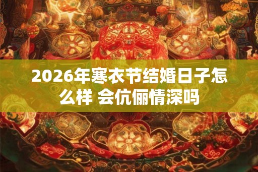 2026年寒衣节结婚日子怎么样 会伉俪情深吗