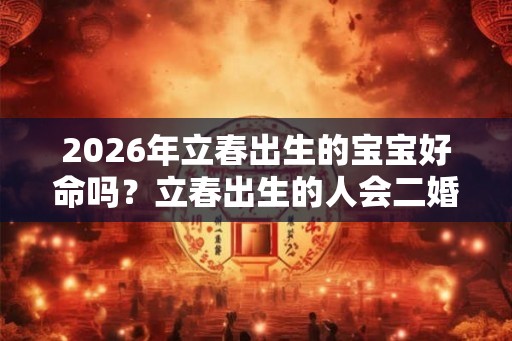 2026年立春出生的宝宝好命吗？立春出生的人会二婚吗？