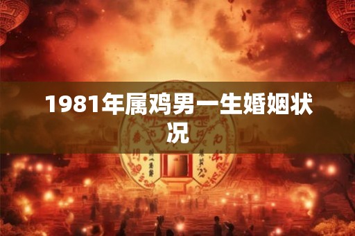 1981年属鸡男一生婚姻状况
