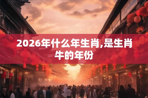 2026年什么年生肖,是生肖牛的年份 2026年什么年生肖,是生肖牛的年份