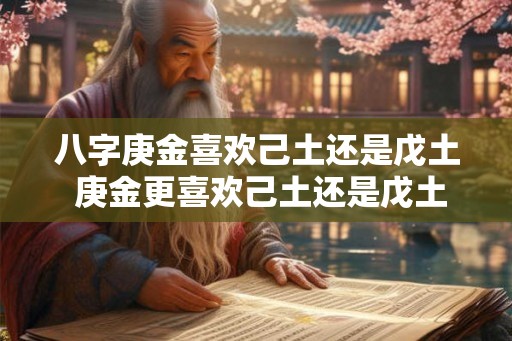 八字庚金喜欢己土还是戊土 庚金更喜欢己土还是戊土