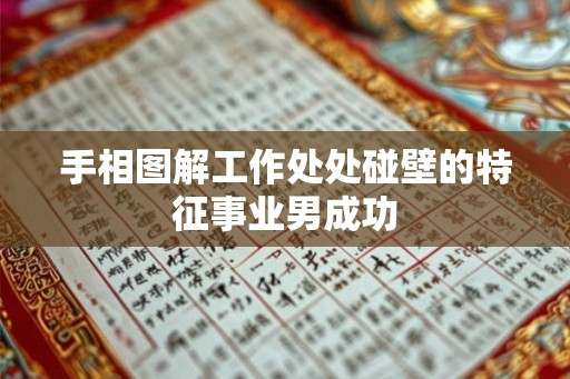 手相图解工作处处碰壁的特征事业男成功