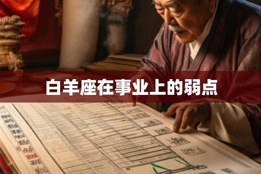 白羊座在事业上的弱点 白羊座在事业上的弱点