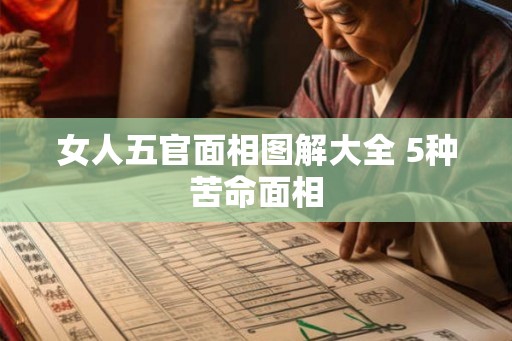 女人五官面相图解大全 5种苦命面相 女人五官面相图解大全 5种苦命面相