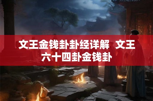 文王金钱卦卦经详解  文王六十四卦金钱卦
