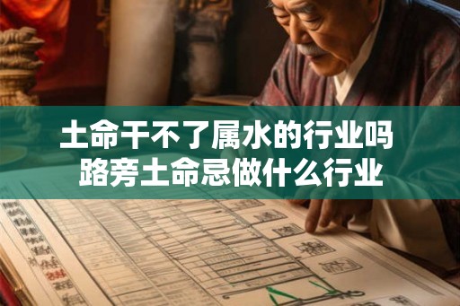 土命干不了属水的行业吗 路旁土命忌做什么行业