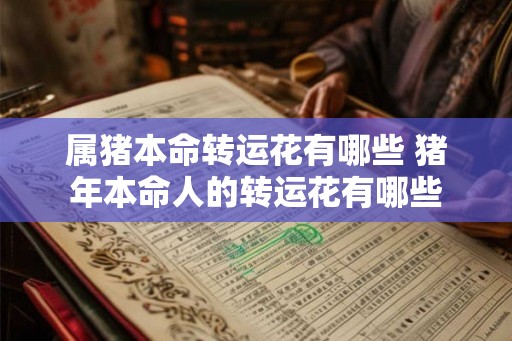 属猪本命转运花有哪些 猪年本命人的转运花有哪些