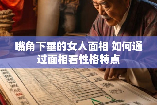 嘴角下垂的女人面相 如何通过面相看性格特点 嘴角下垂的女人面相 如何通过面相看性格特点