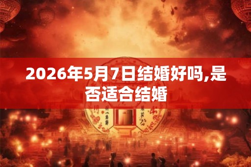 2026年5月7日结婚好吗,是否适合结婚
