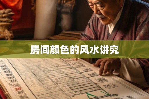 房间颜色的风水讲究 房间颜色的风水讲究