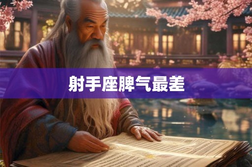 射手座脾气最差 射手座脾气最差