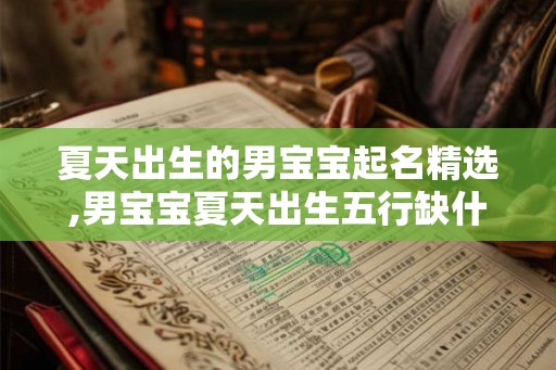 夏天出生的男宝宝起名精选,男宝宝夏天出生五行缺什么？