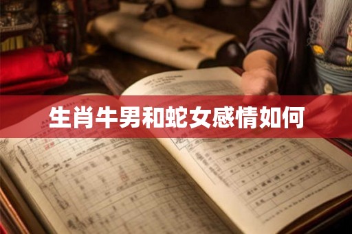 生肖牛男和蛇女感情如何
