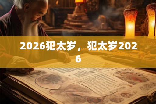 2026犯太岁，犯太岁2026