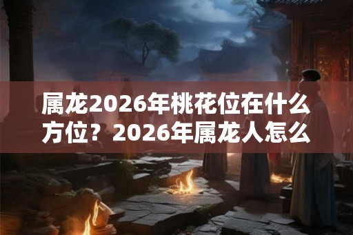 属龙2026年桃花位在什么方位？2026年属龙人怎么招桃花？