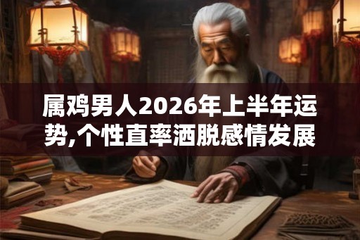 属鸡男人2026年上半年运势,个性直率洒脱感情发展顺利