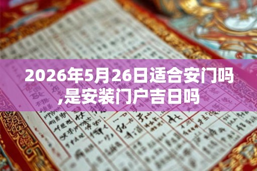 2026年5月26日适合安门吗,是安装门户吉日吗 2026年5月26日适合安门吗,是安装门户吉日吗