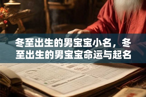 冬至出生的男宝宝小名，冬至出生的男宝宝命运与起名