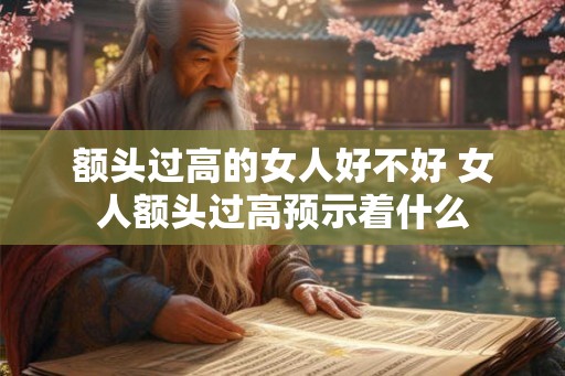 额头过高的女人好不好 女人额头过高预示着什么
