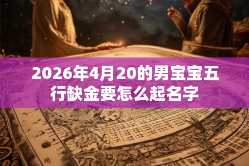 2026年4月20的男宝宝五行缺金要怎么起名字