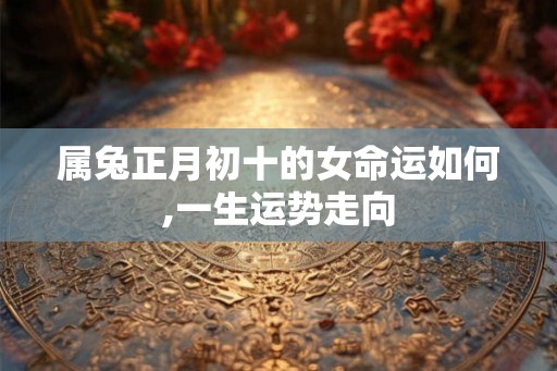 属兔正月初十的女命运如何,一生运势走向