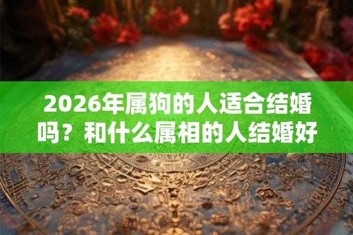 2026年属狗的人适合结婚吗？和什么属相的人结婚好？