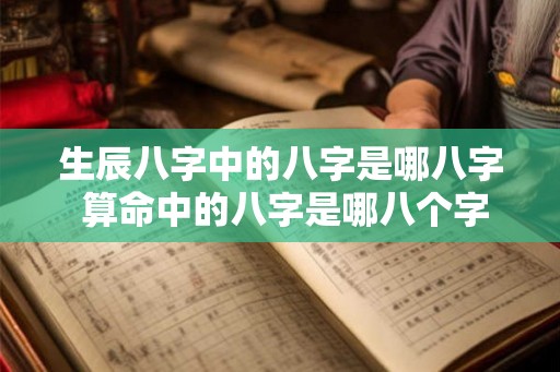 生辰八字中的八字是哪八字 算命中的八字是哪八个字 生辰八字中的八字是哪八字 算命中的八字是哪八个字