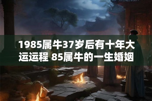 1985属牛37岁后有十年大运运程 85属牛的一生婚姻有几次