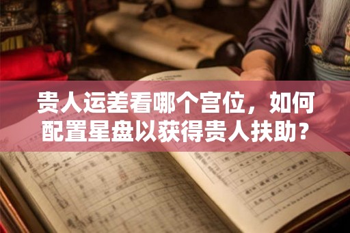 贵人运差看哪个宫位，如何配置星盘以获得贵人扶助？