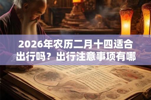 2026年农历二月十四适合出行吗？出行注意事项有哪些？