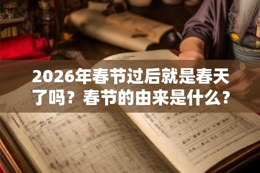 2026年春节过后就是春天了吗？春节的由来是什么？