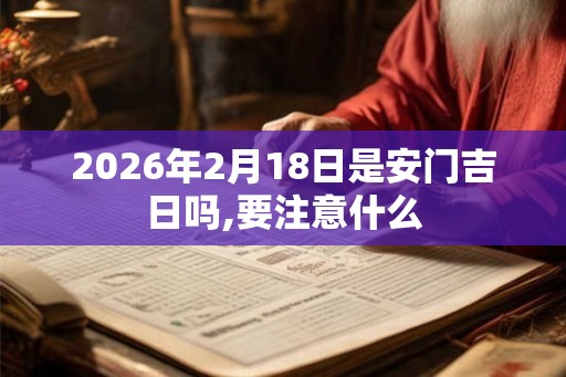 2026年2月18日是安门吉日吗,要注意什么