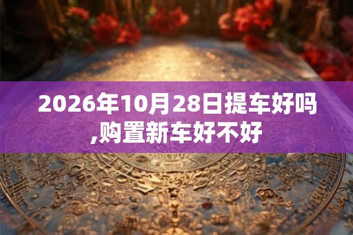2026年10月28日提车好吗,购置新车好不好 2026年10月28日提车好吗,购置新车好不好