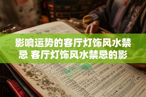 影响运势的客厅灯饰风水禁忌 客厅灯饰风水禁忌的影响