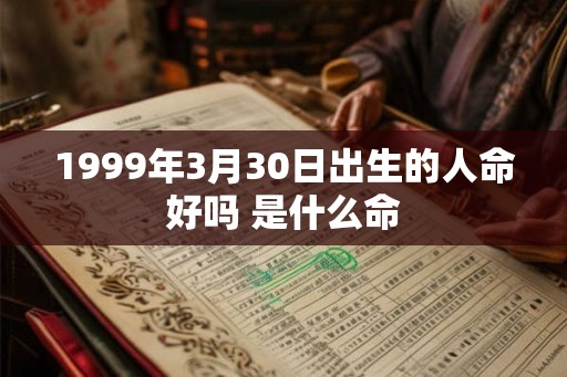 1999年3月30日出生的人命好吗 是什么命