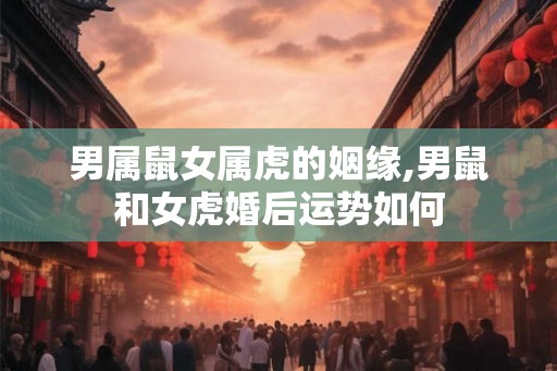 男属鼠女属虎的姻缘,男鼠和女虎婚后运势如何