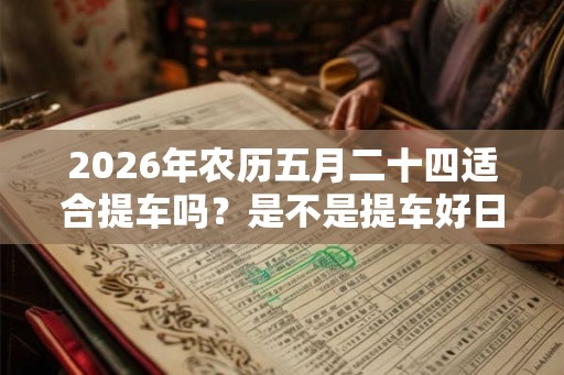 2026年农历五月二十四适合提车吗？是不是提车好日子？