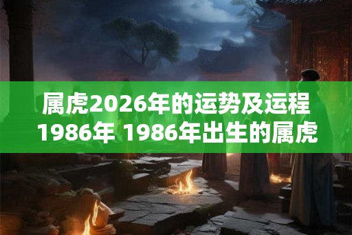 属虎2026年的运势及运程1986年 1986年出生的属虎人2026年运势如何 属虎2026年的运势及运程1986年 1986年出生的属虎人2026年运势如何