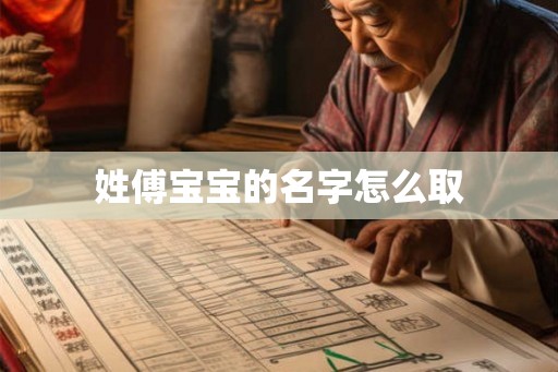 姓傅宝宝的名字怎么取