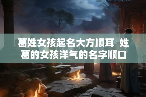 葛姓女孩起名大方顺耳 姓葛的女孩洋气的名字顺口 葛姓女孩起名大方顺耳 姓葛的女孩洋气的名字顺口