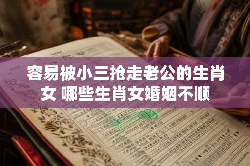容易被小三抢走老公的生肖女 哪些生肖女婚姻不顺
