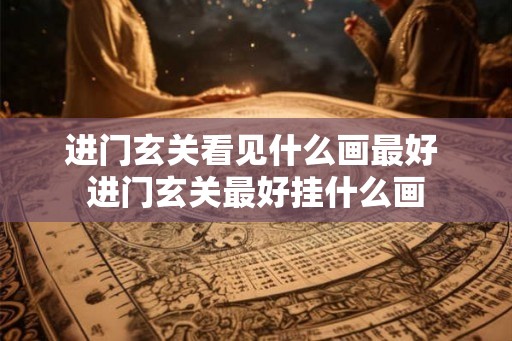 进门玄关看见什么画最好 进门玄关最好挂什么画