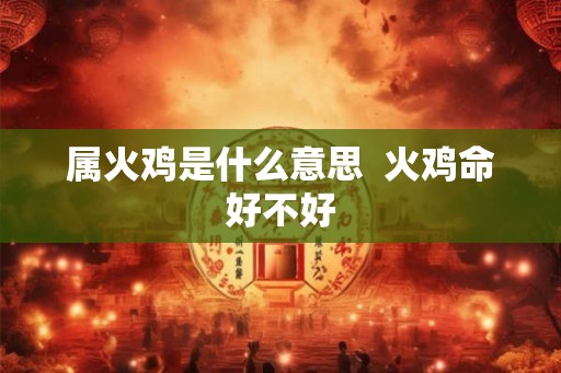 属火鸡是什么意思 火鸡命好不好 属火鸡是什么意思 火鸡命好不好